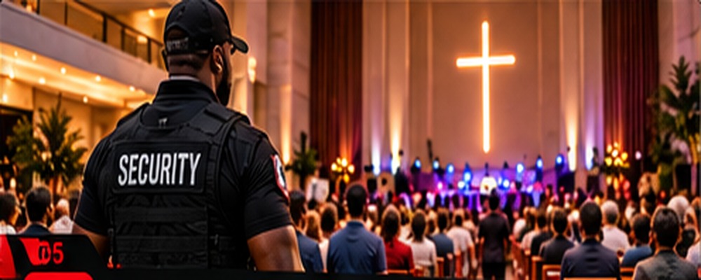 Security presence at a congregation gathering
